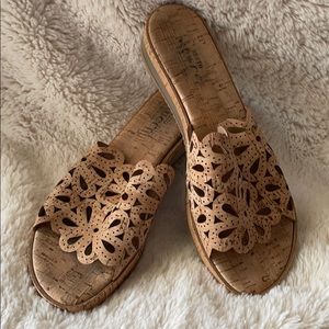 Sesto Meucci Cork Sandals